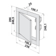 dvířka revizní kovové DM 200x250mm