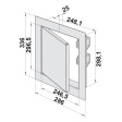 dvířka revizní kovové DM 250x300mm