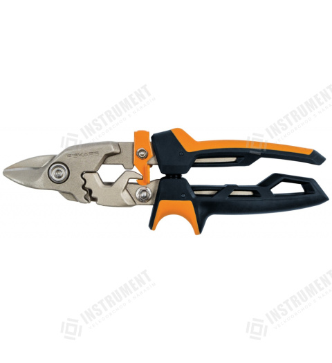 nůžky na plech bulldog PowerGear oranžové Fiskars 1027212