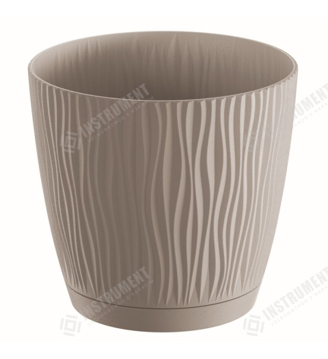 Květináč 14,9cm SANDY P DSY150P-7529U mocca plastový PROSPERPLAST