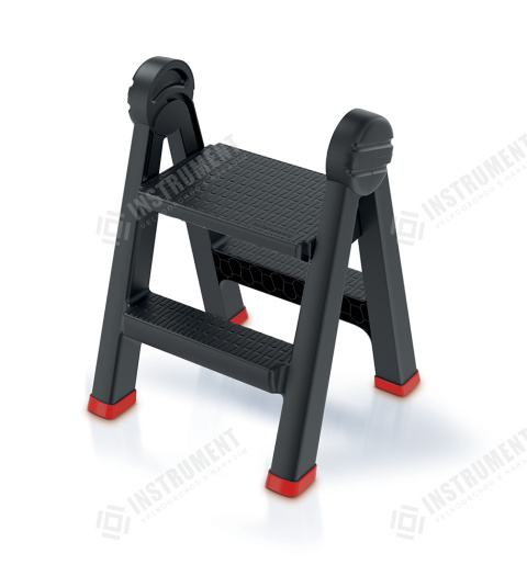 schůdky TITAN LADDER KLD4565-3020 černé plastové Kistenberg