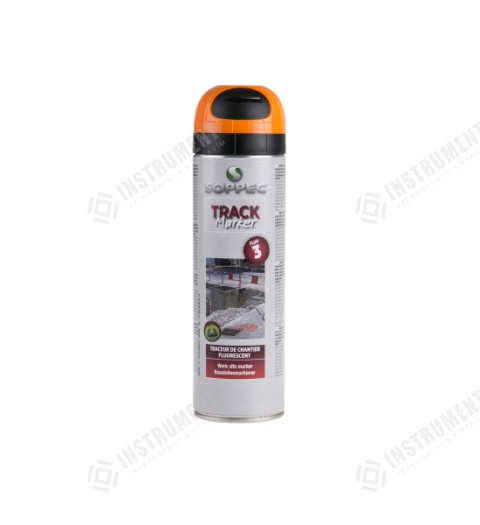 Sprej fluorescenční TrackMarker 3M oranžový 500ml