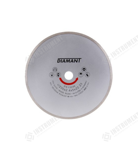 Kotouč diamantový DIAMANT 230x2.4x22.2mm plný