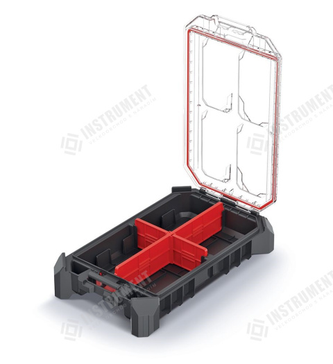 box organizér 36,8x22,8x7,7cm MSX KMX40258S-S411 černý Kistenberg