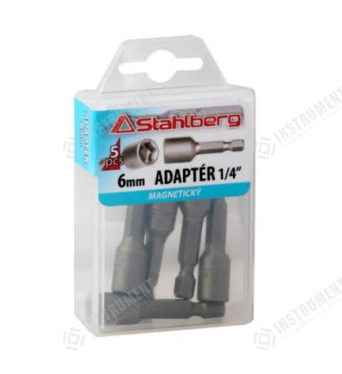 Adaptér STAHLBERG 1/4&quot; 6hran 6mm